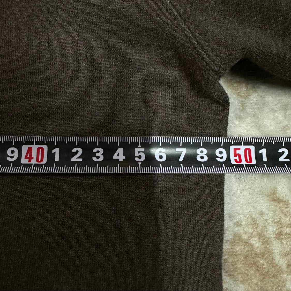 폴로 랄프로렌 브라운 엘보우패치 숄카라 니트 상품이미지9