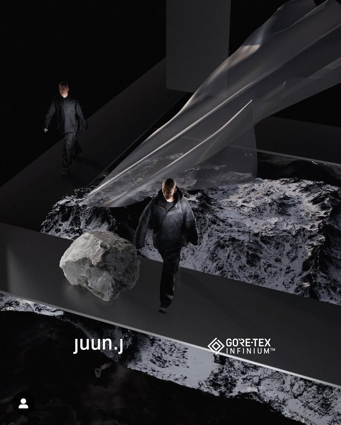 준지 169만 고어텍스 구스다운 패딩 상품이미지8