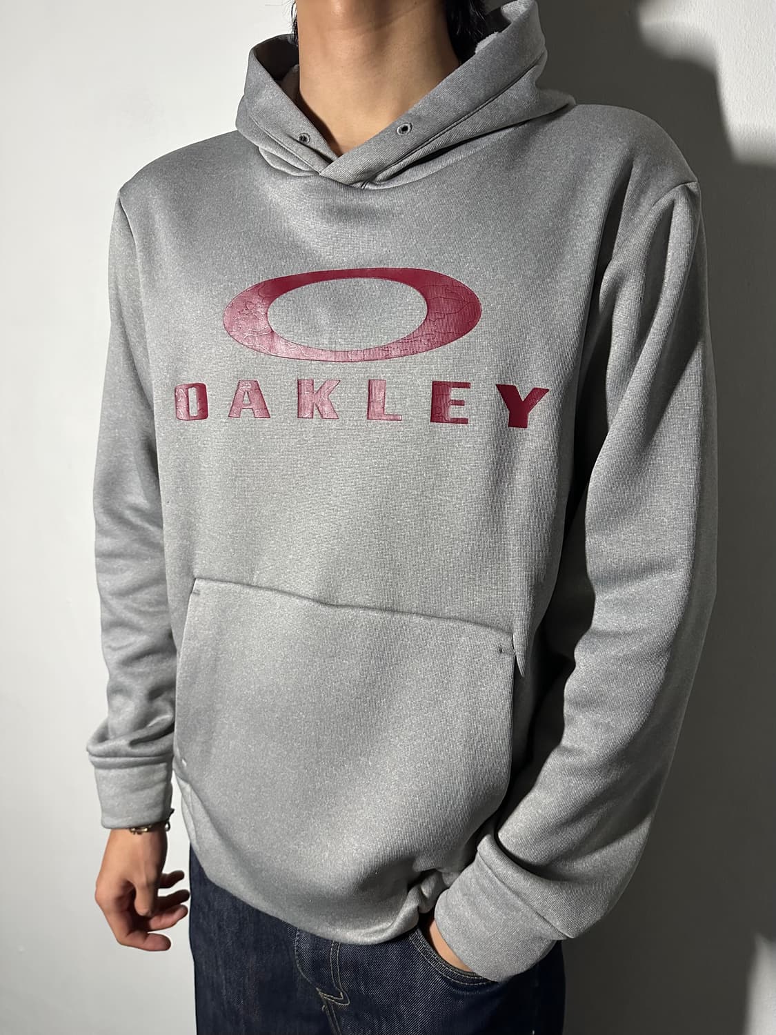 OAKLEY 로고 후드티 상품이미지1