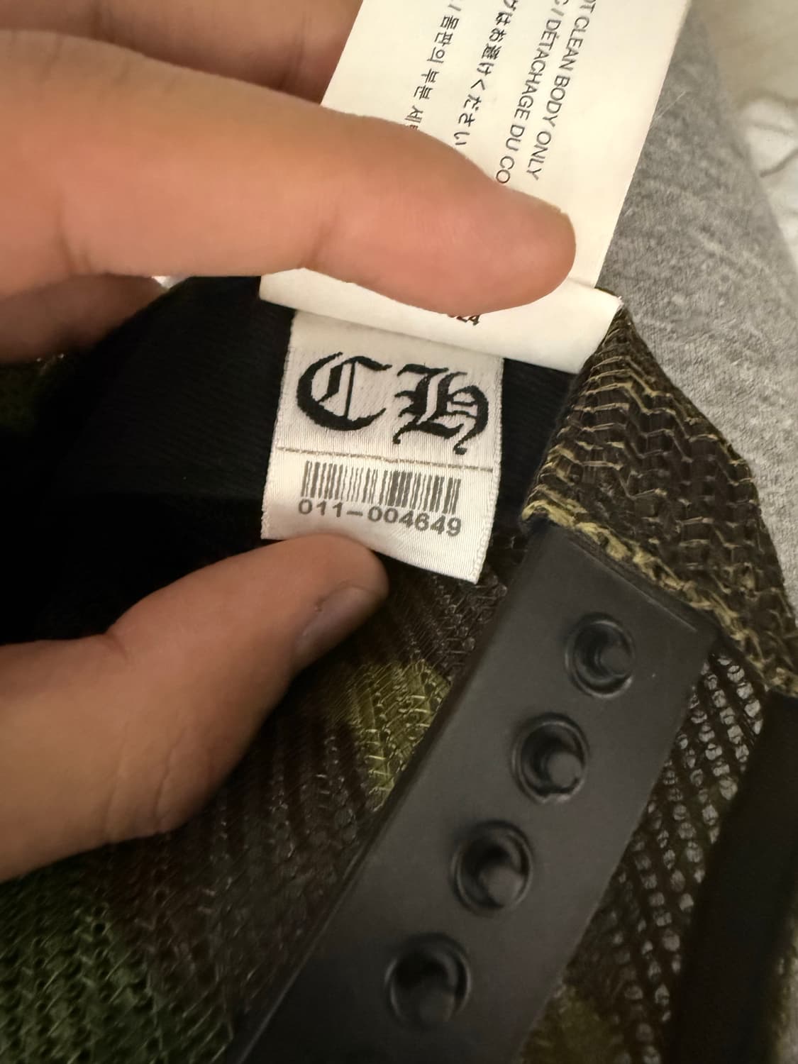 크롬하츠 카모 모자 캡 트리커캡 상품이미지3