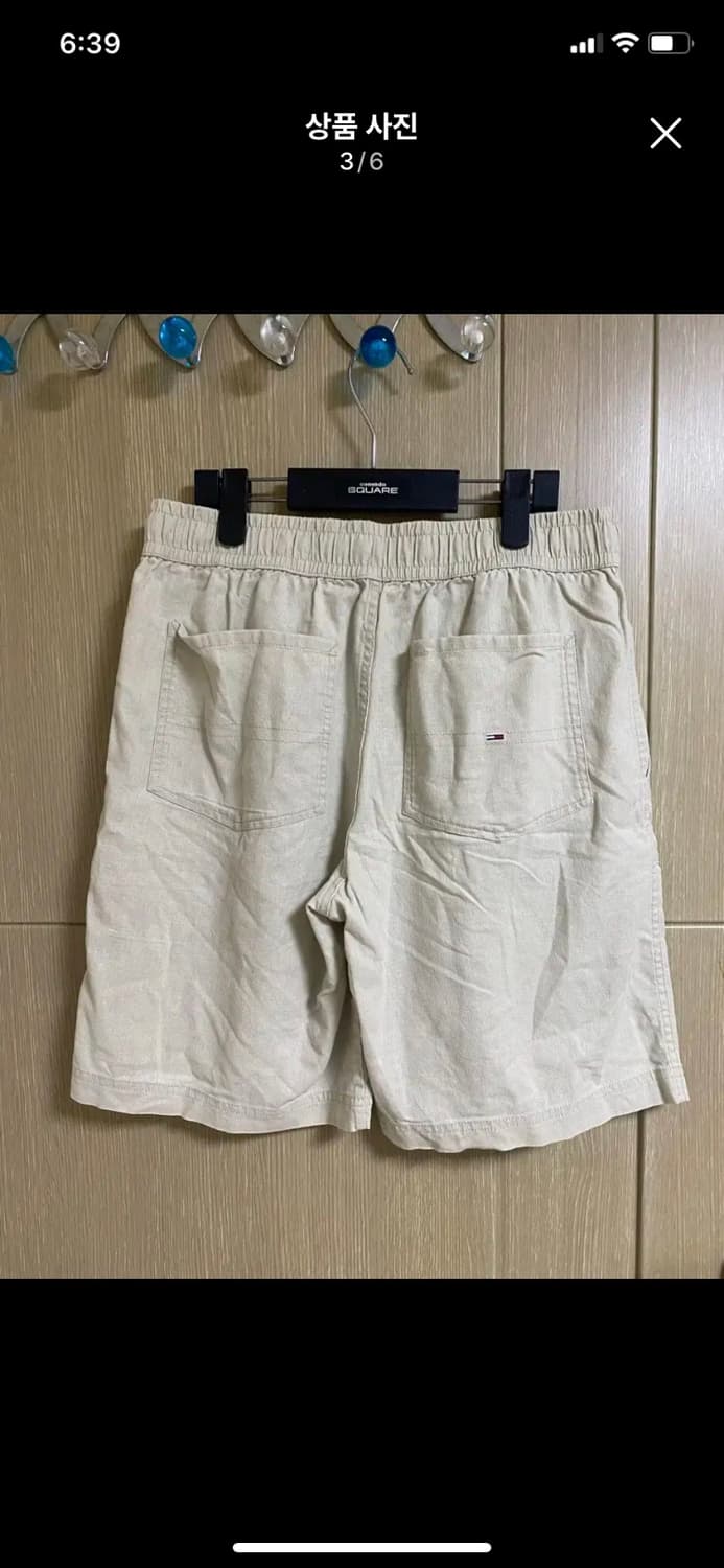 TOMMY JEANS 타미진스 린넨 하프팬츠 M사이즈 상품이미지3