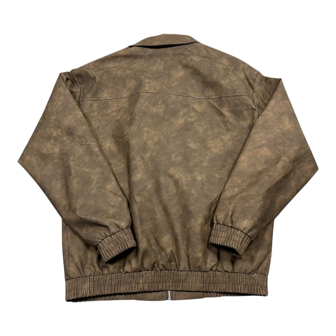 ✨ (바배) 빈티지 브라운 스웨이드 가죽 자켓  상품이미지2