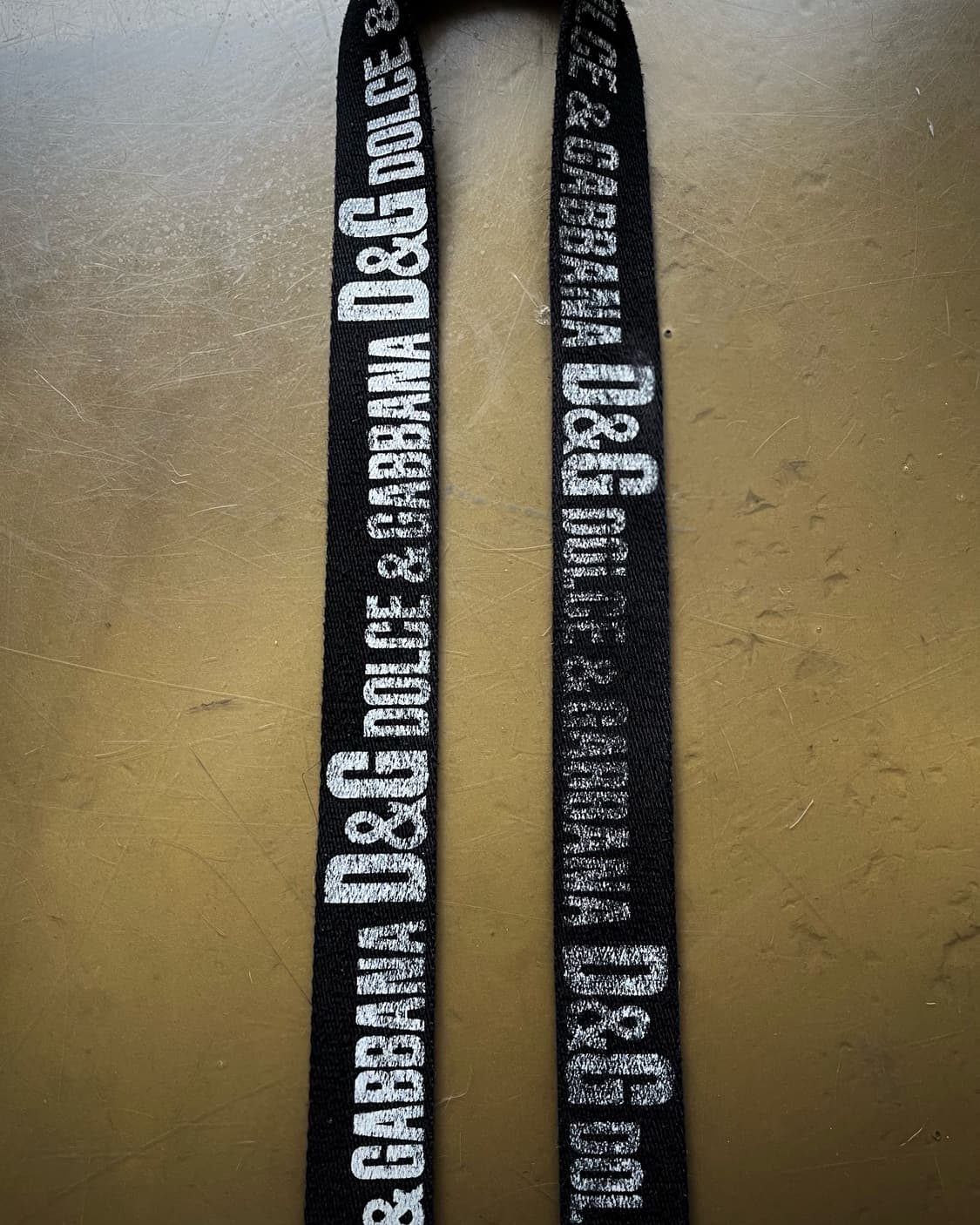 2000s Dolce&Gabbana Layered Weaving belt 상품이미지5