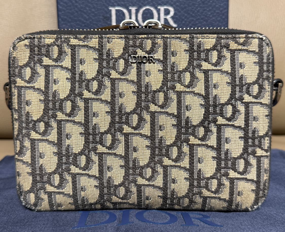 디올 오블리크 숄더 스트랩 파우치백 크로스백 상품이미지2