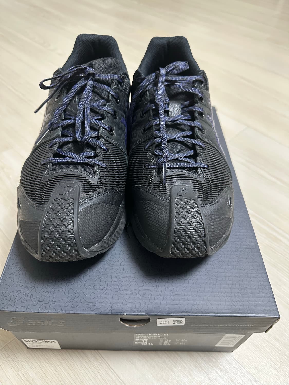 285) 아식스 젤키릴2 블랙 상품이미지2