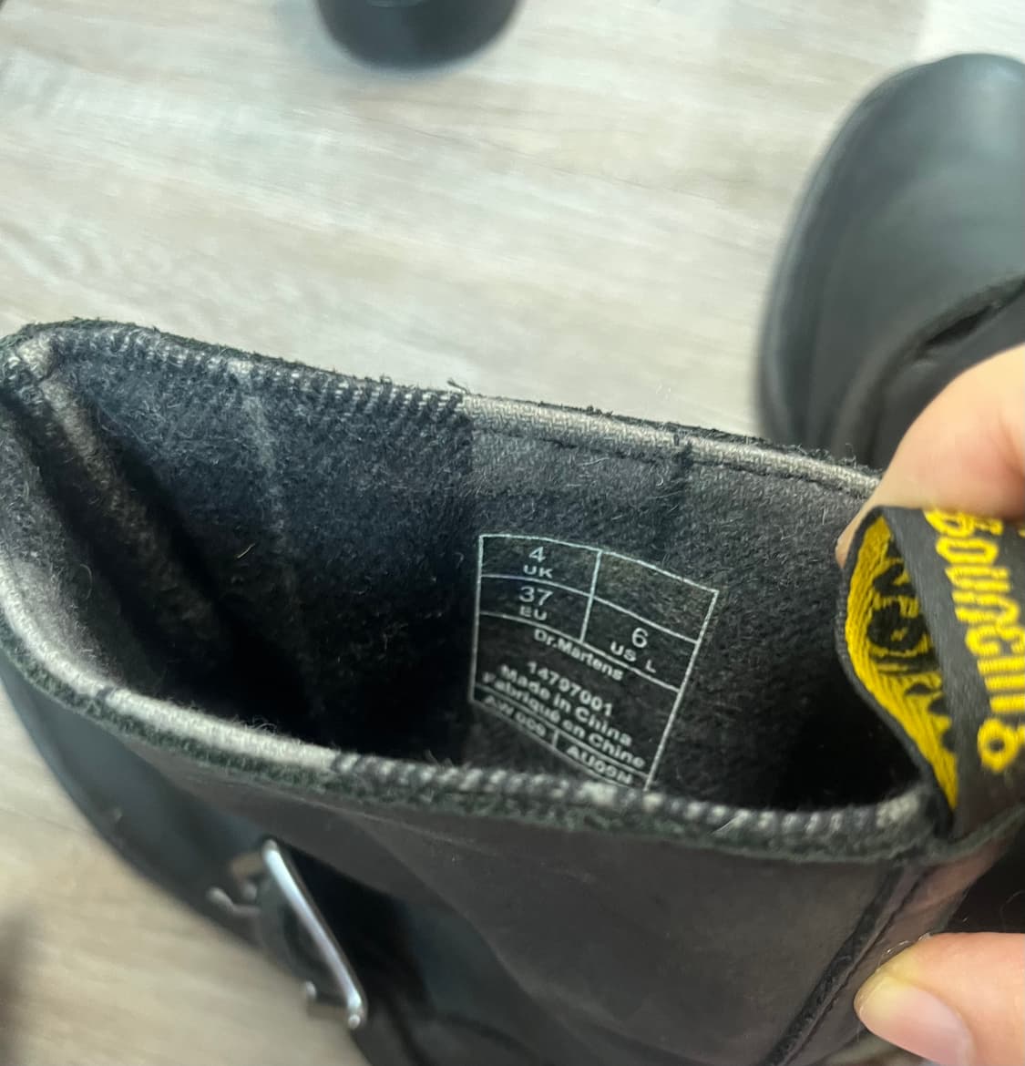 [250] 닥터마틴 1460 나파 8홀 워커 블랙 상품이미지7