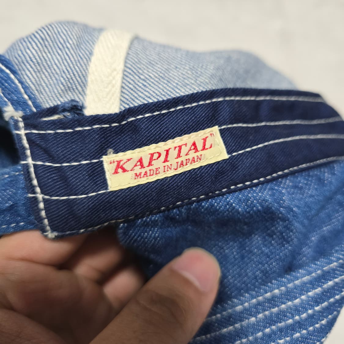 캐피탈 데님 사이클 게일 볼캡 상품이미지3