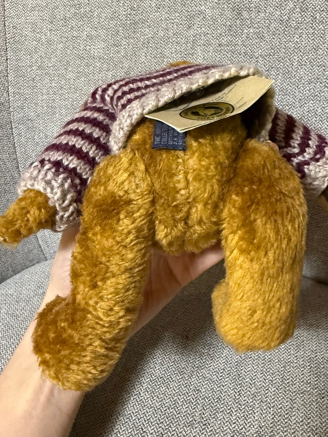 보이즈베어 미국 스웨터 빈티지돌 테디베어 곰인형 상품이미지4