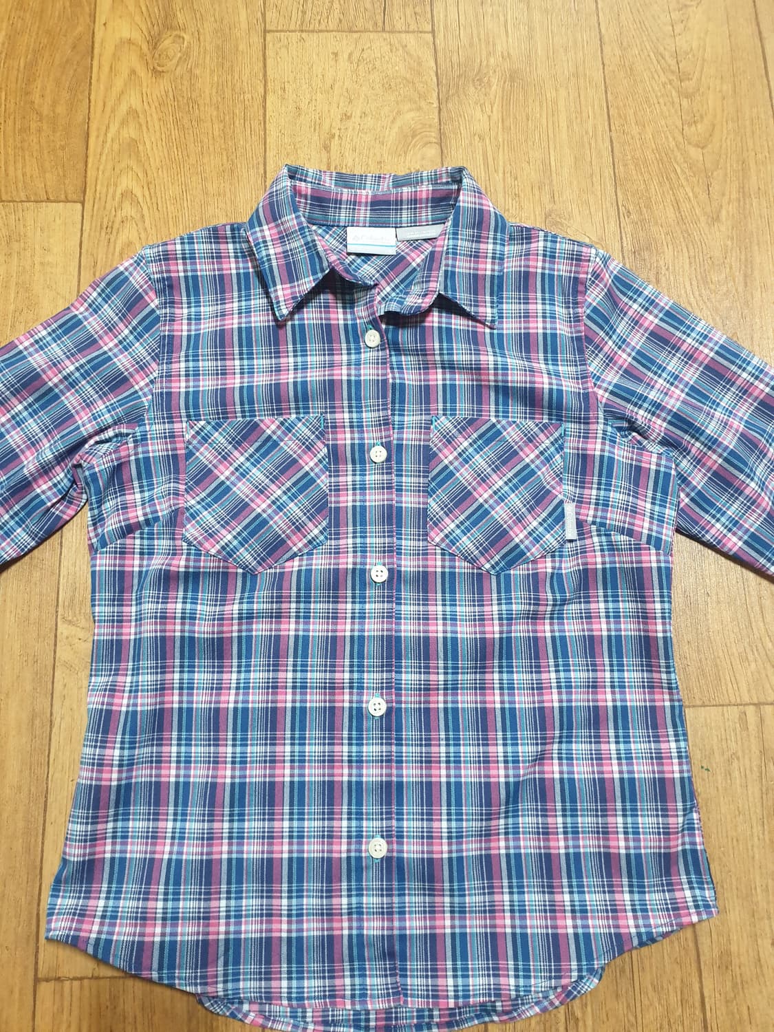 1165 컬럼비아 긴팔 남방셔츠 90 사이즈입니다 상품이미지1