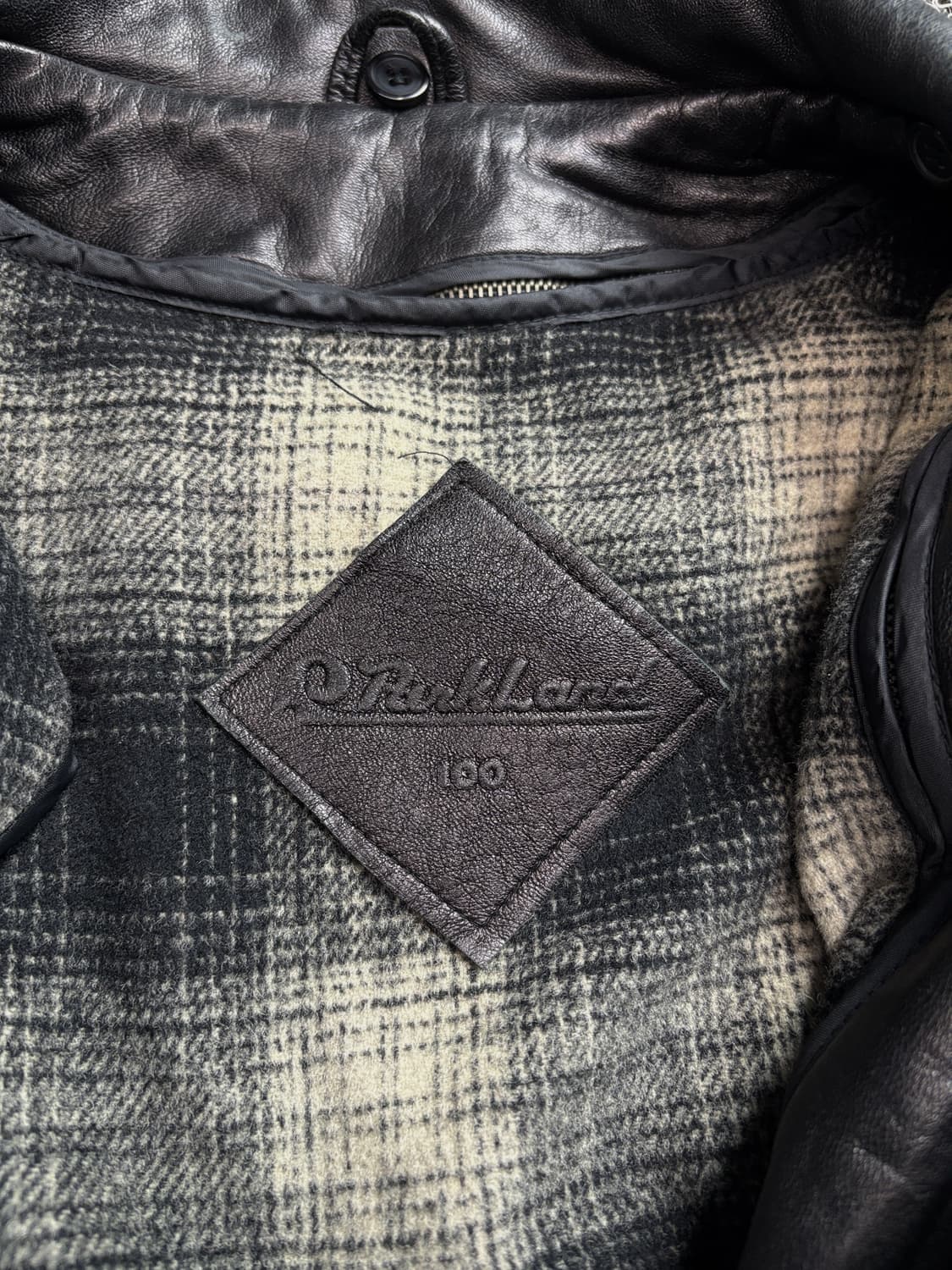 빈티지 아카이브 램스킨 가죽 봄버 자켓 2065 상품이미지3