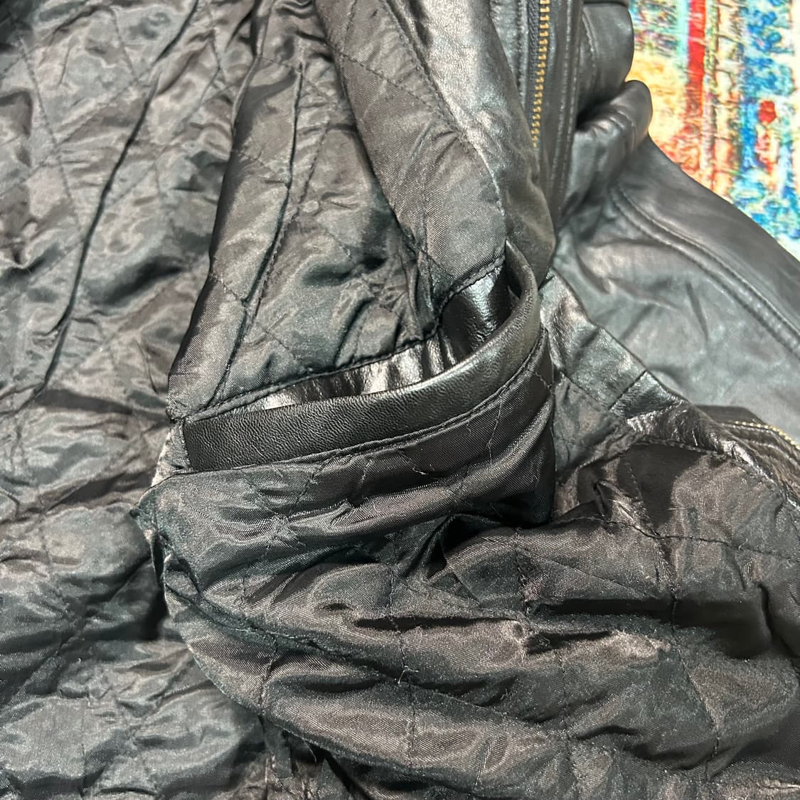 [XL] 빈티지 양가죽 자켓 상품이미지9