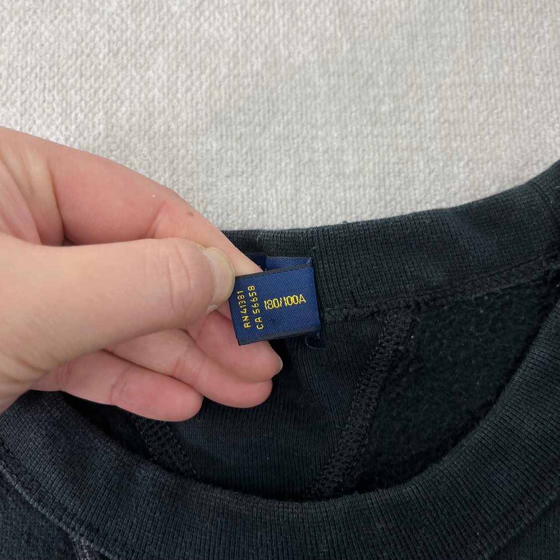 100 폴로 랄프로렌 스몰포니 맨투맨 상품이미지4