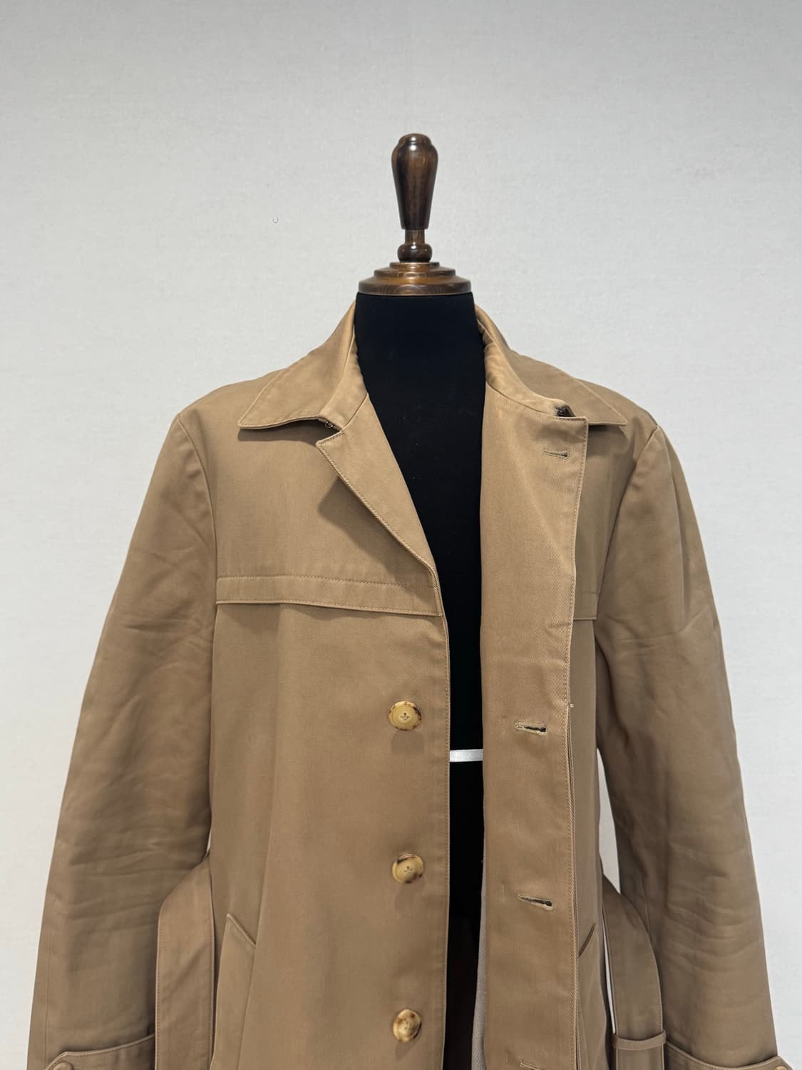 Maison Martin Margiela 벨티드 코튼 트렌치 코트 (Li 상품이미지6