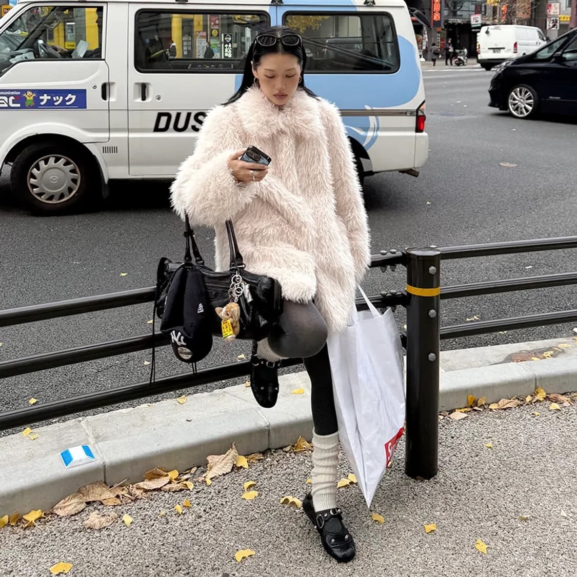 오데스 플러피 퍼 자켓 상품이미지1