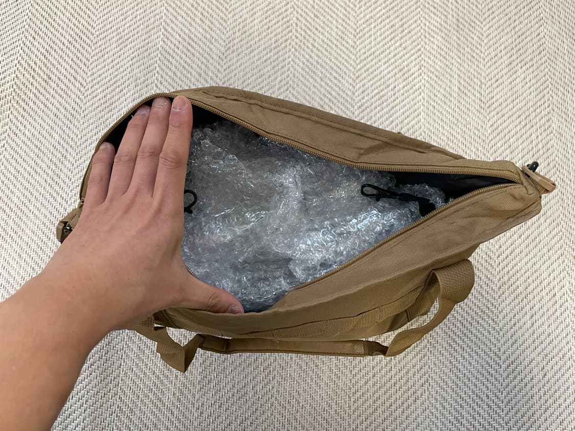 빈티지 밀리터리 2way 숄더 토트백  J03376 상품이미지8