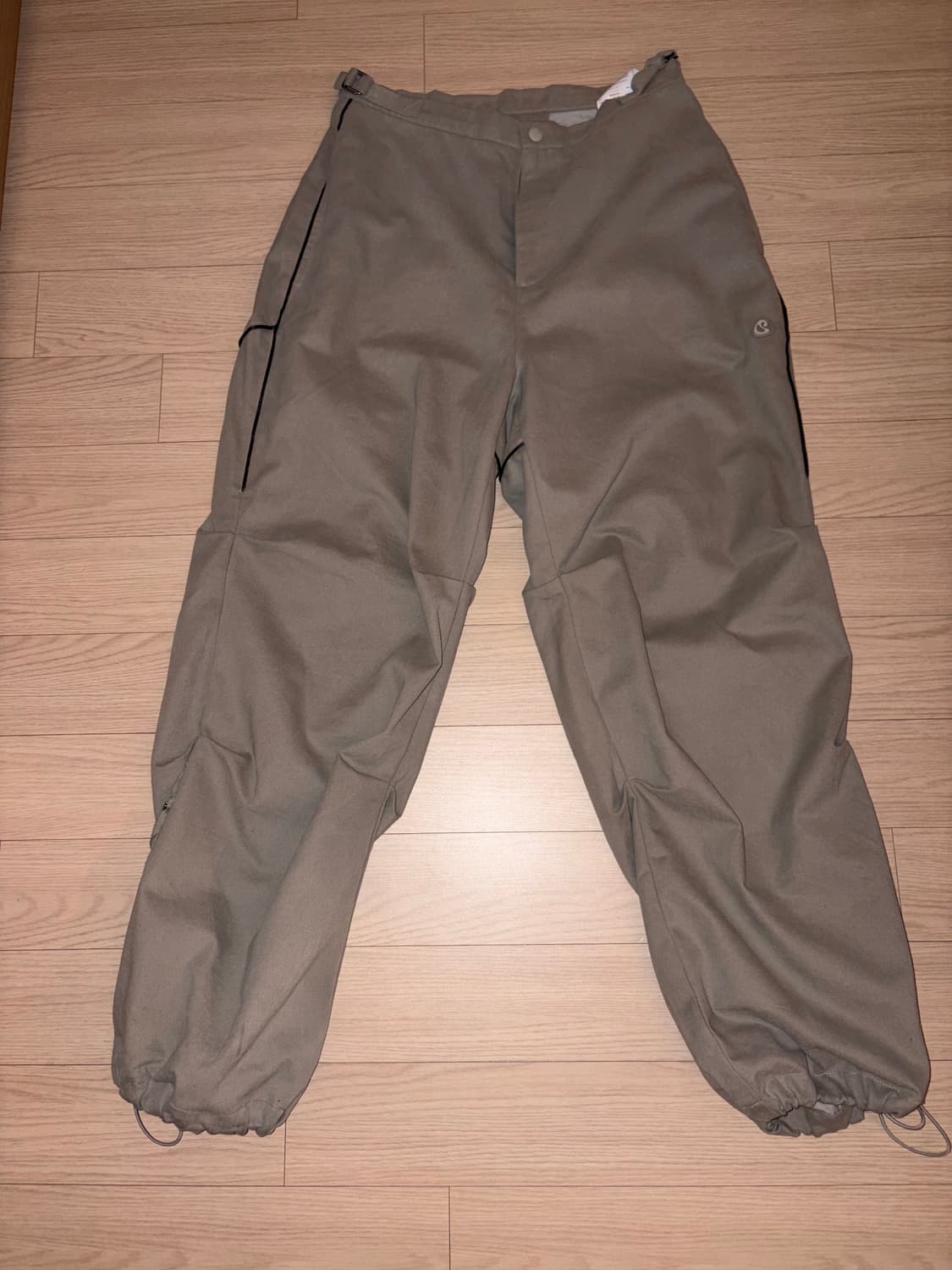 SOFT STRAP LINE PANTS BEIGE 상품이미지2