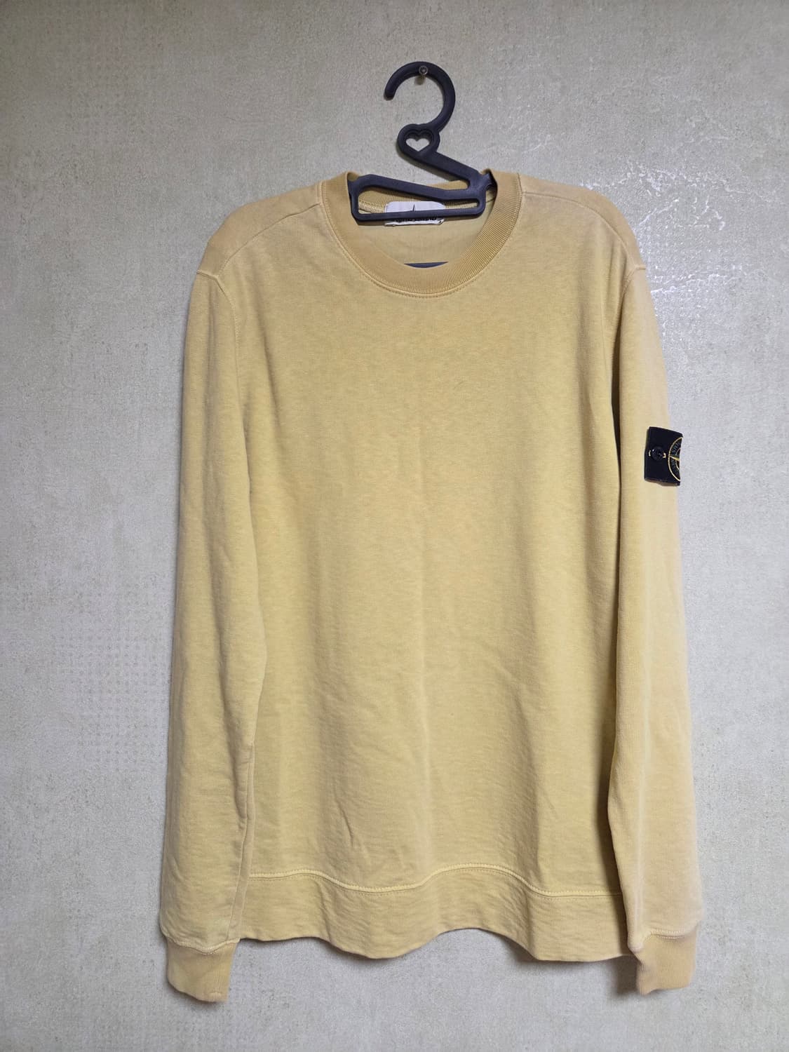 스톤아일랜드 라임 맨투맨 L 상품이미지1