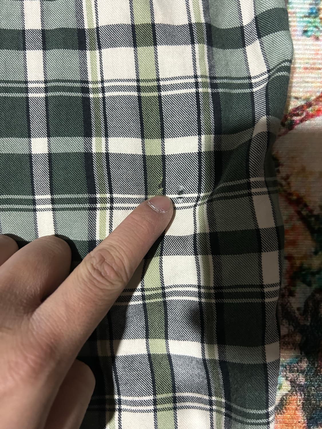 [L] 폴로 스포츠 포니로고 그린 체크셔츠 상품이미지6