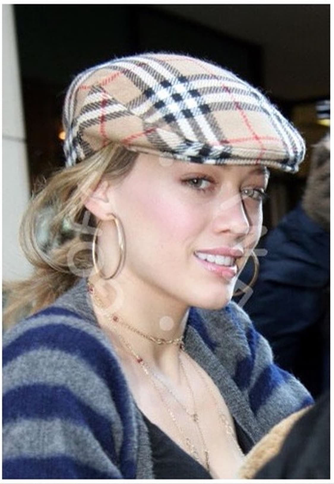 버버리 노바체크 헌팅캡(정품) 상품이미지3