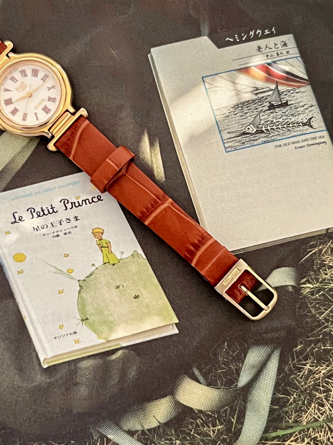 BURBERRY  골드 라운드 버버리 빈티지 시계 상품이미지7