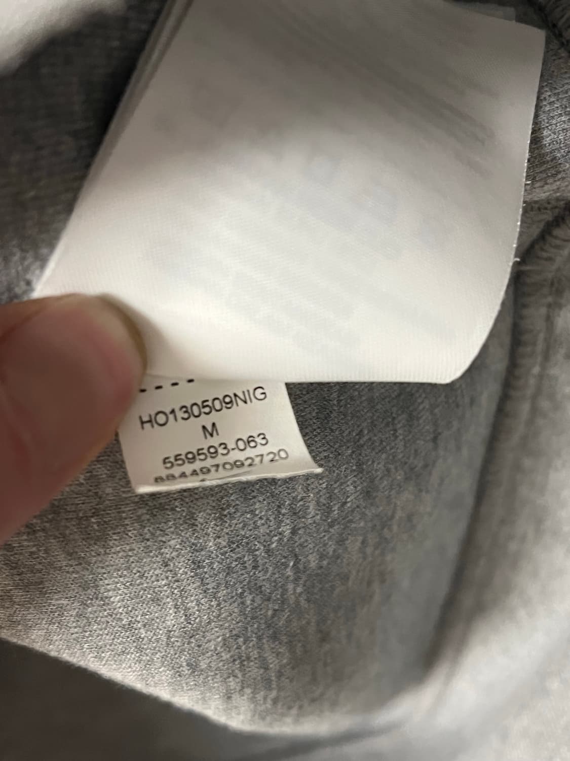 나이키 테크팩 후드집업 그레이 (M)  상품이미지6