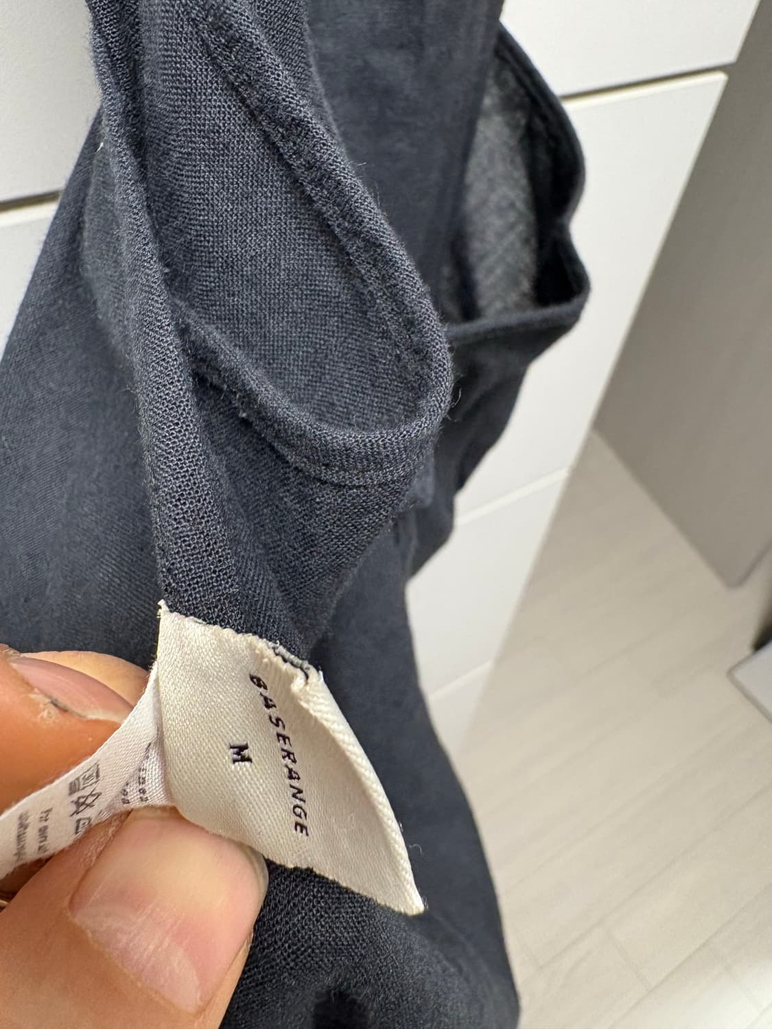 베이스레인지 유미 에이프런 미디 드레스 M사이즈 상품이미지5