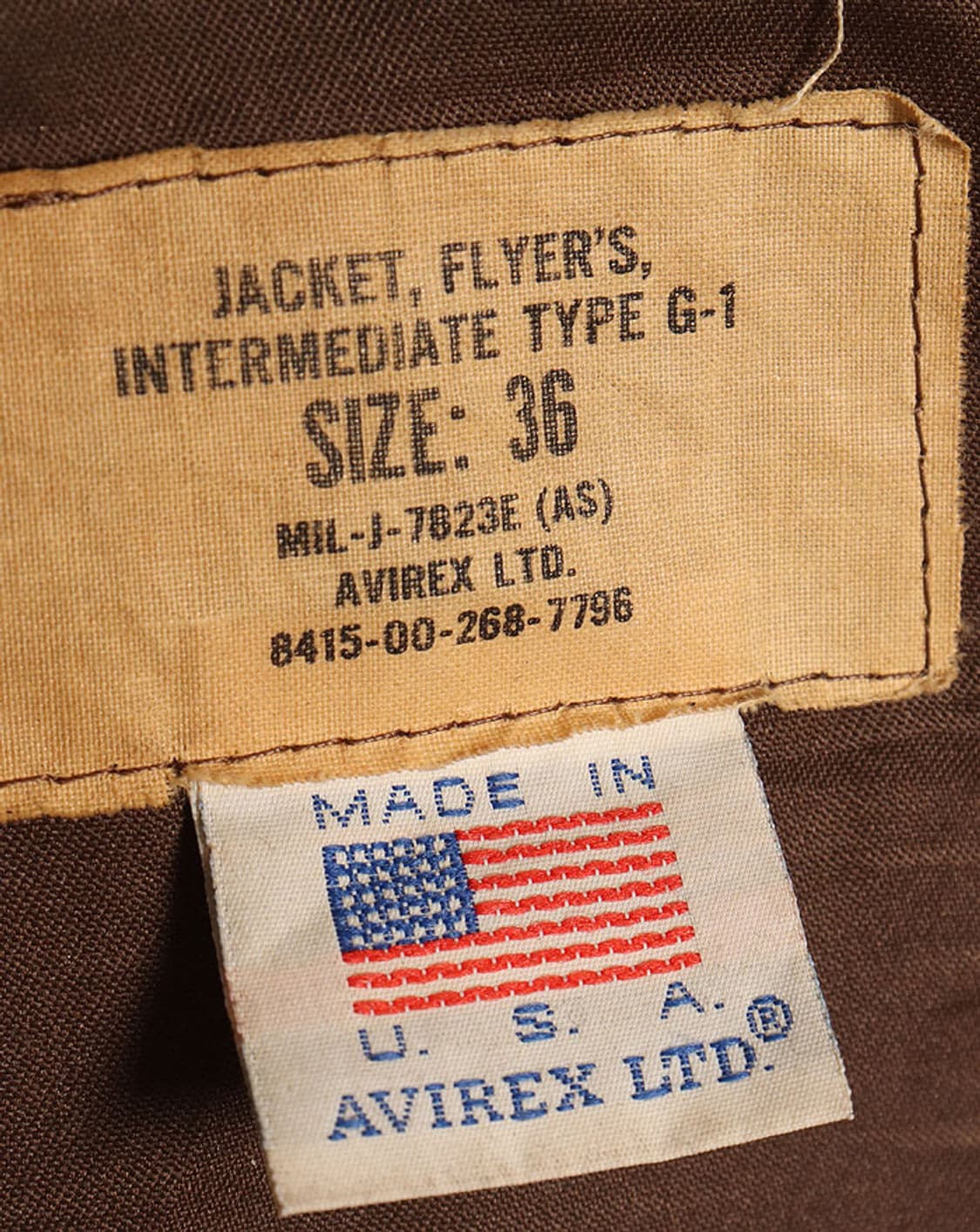 70's AVIREX Type G-1 Jacket MIL-J-7823E( 상품이미지10