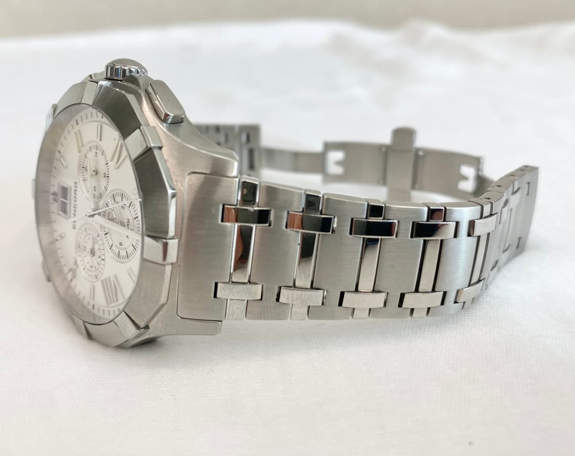 콩코드 스틸 크로노 42mm 사라토가 쿼츠 남성용 상품이미지7