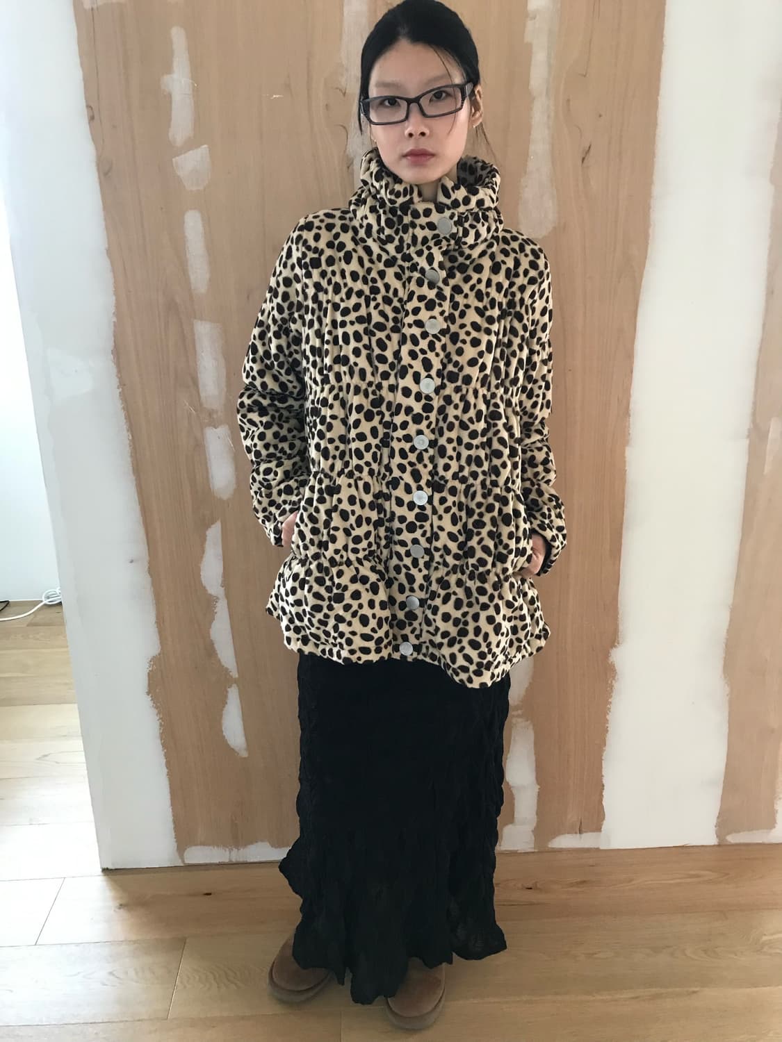 vintage leopard pattern jumper 상품이미지4