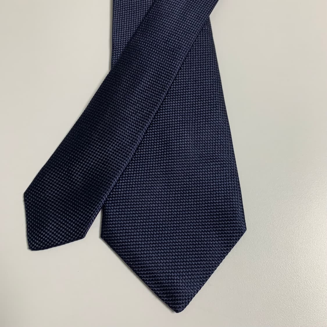 키톤(Kiton) 네이비 실크 명품넥타이 자카드 A+등급 상품이미지6