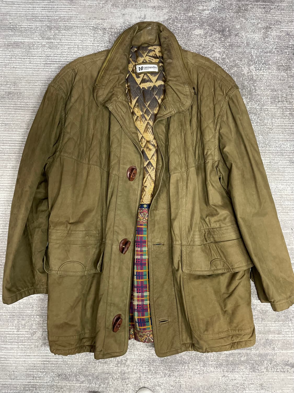 made in italy cassander 레더사파리 상품이미지1