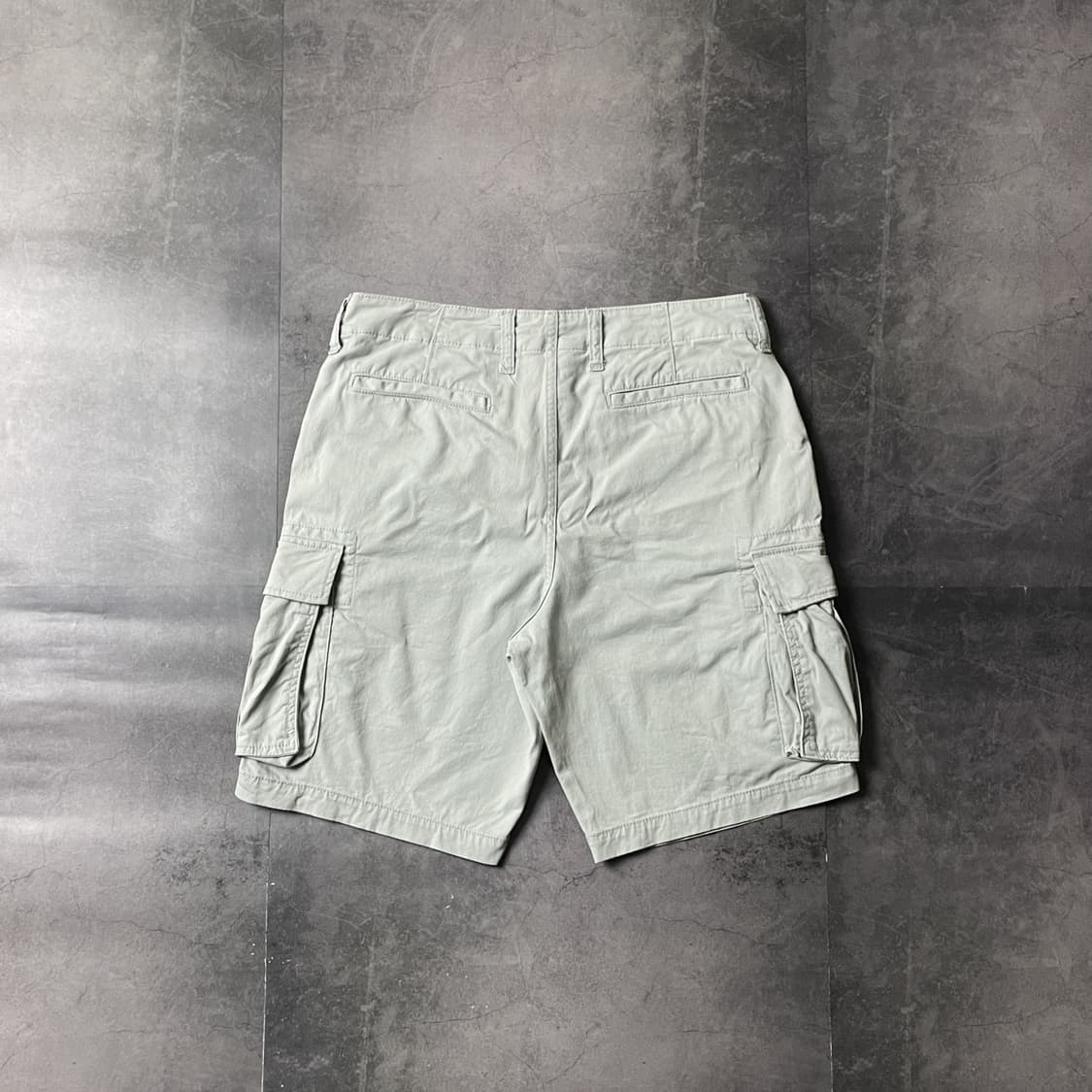 OLD NAVY 올드네이비 빈티지 라이트 카키 카고 하프팬츠 A00657 상품이미지5