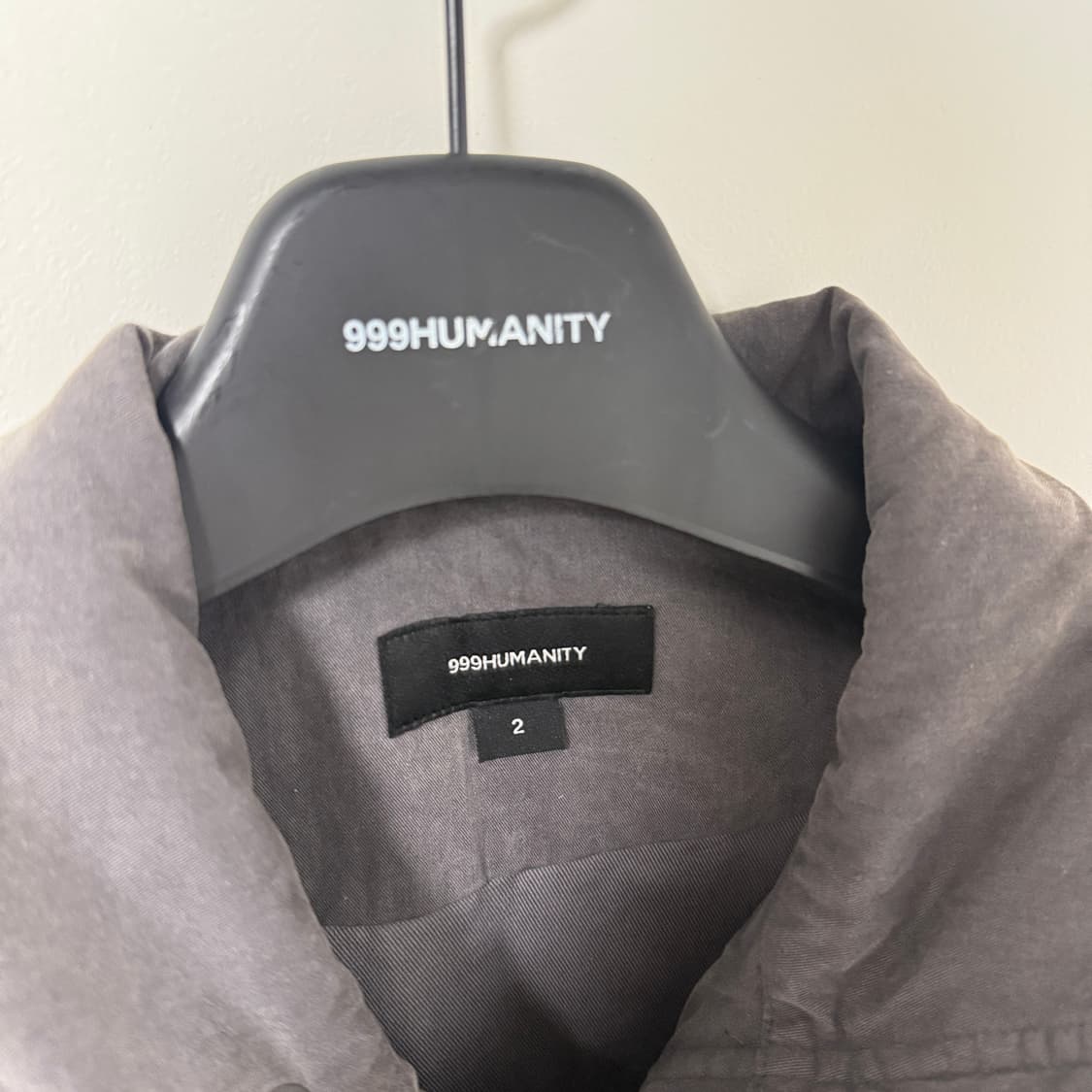 999휴머니티 어드밴처 블리치드 봄버자켓 페이디드 그레이 상품이미지3