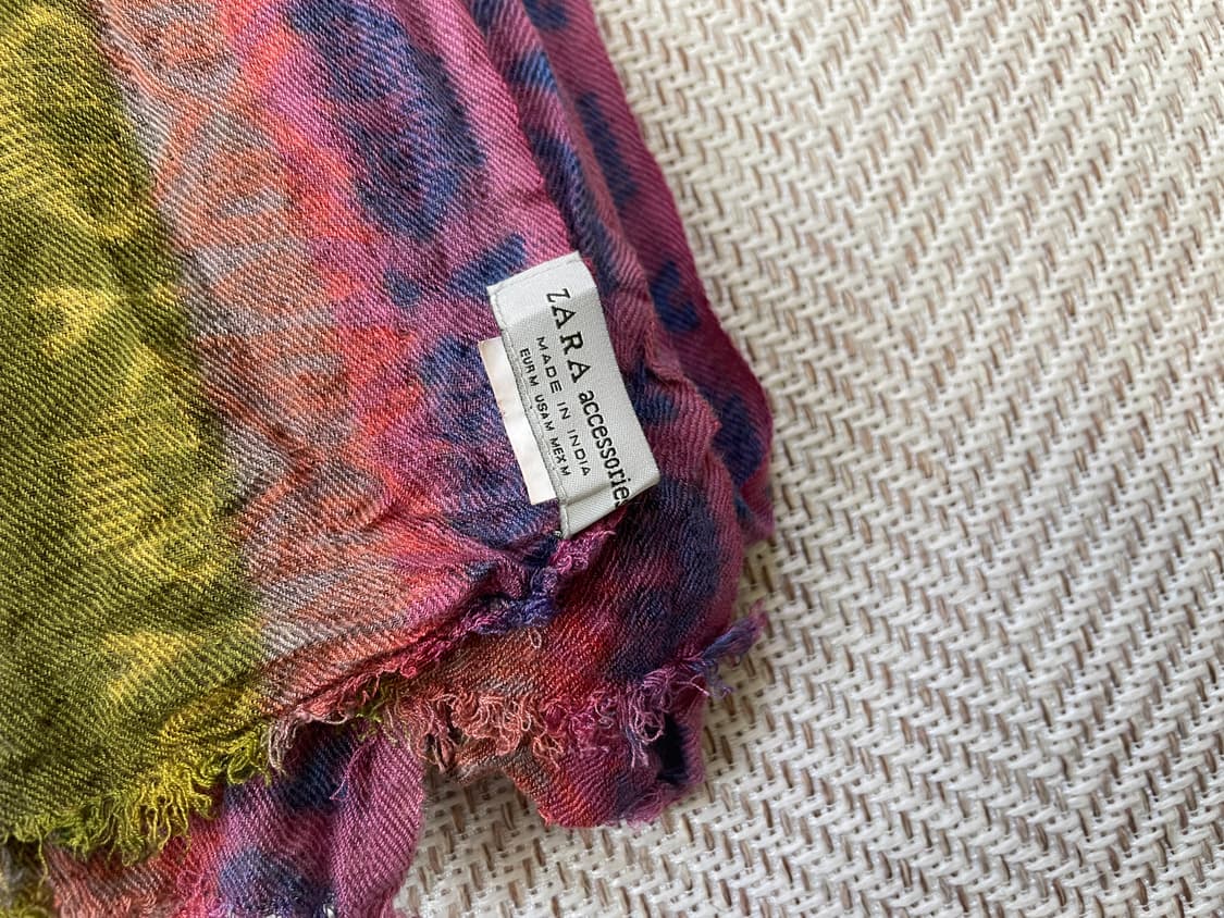 Zara 자라 인디안 에스닉 머플러 J03392 상품이미지4