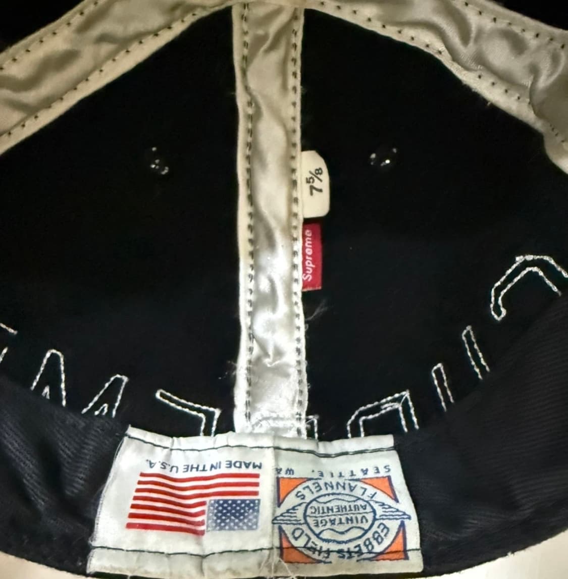 슈프림 이벳필드 콜라보 캡 상품이미지3