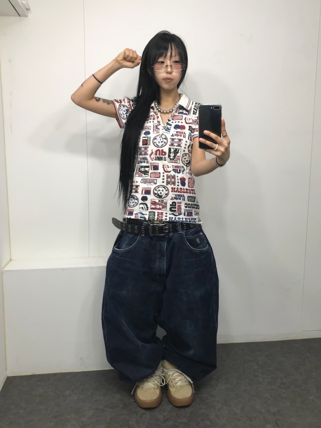 Hysteric Glamour Full Printing PK Tee 상품이미지5