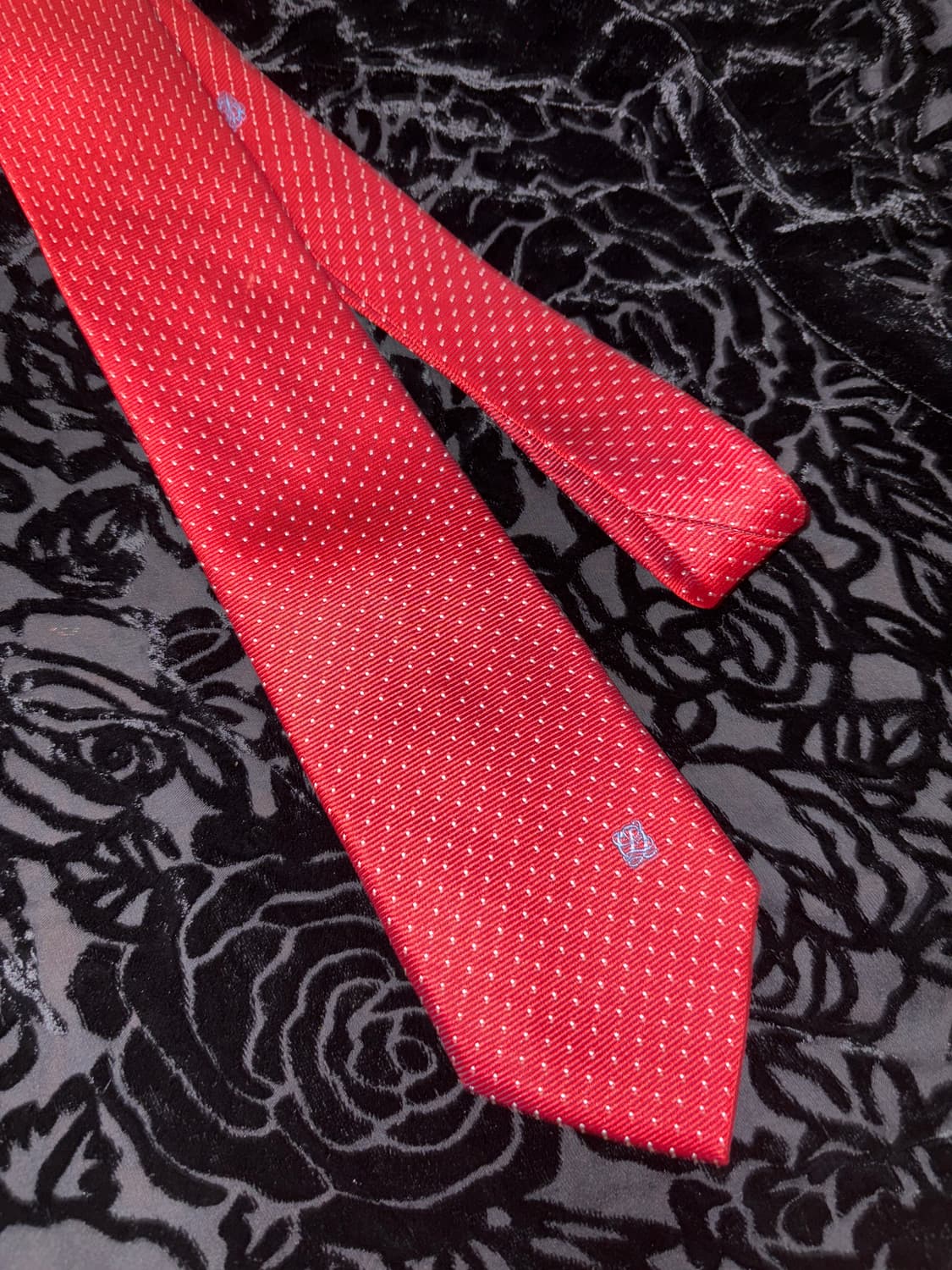 루이까또즈 레드도트 넥타이 상품이미지1