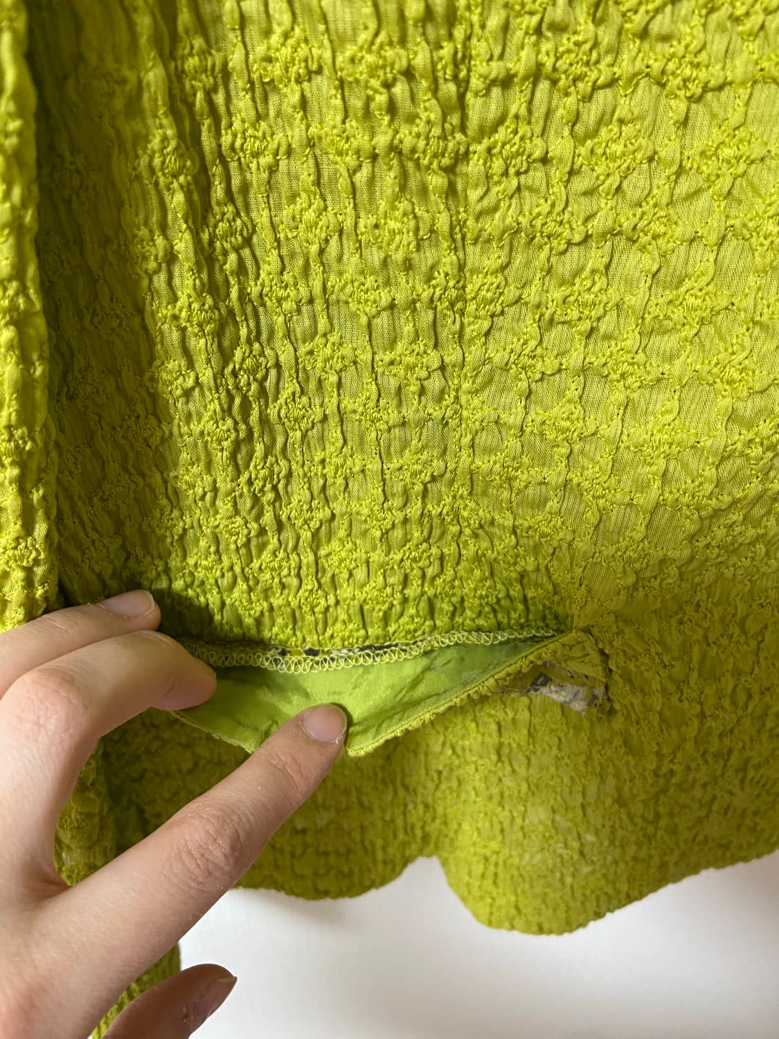 빈티지 모리걸 하구미 레이스 에스닉 트위드 자켓 상품이미지3