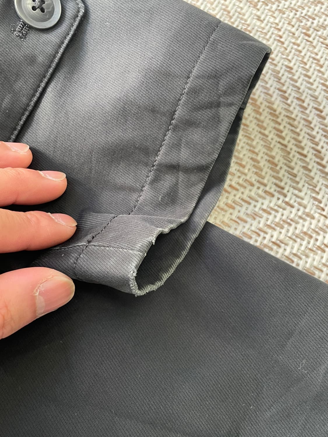 빔즈 블랙 맥 코트 J03247 상품이미지5