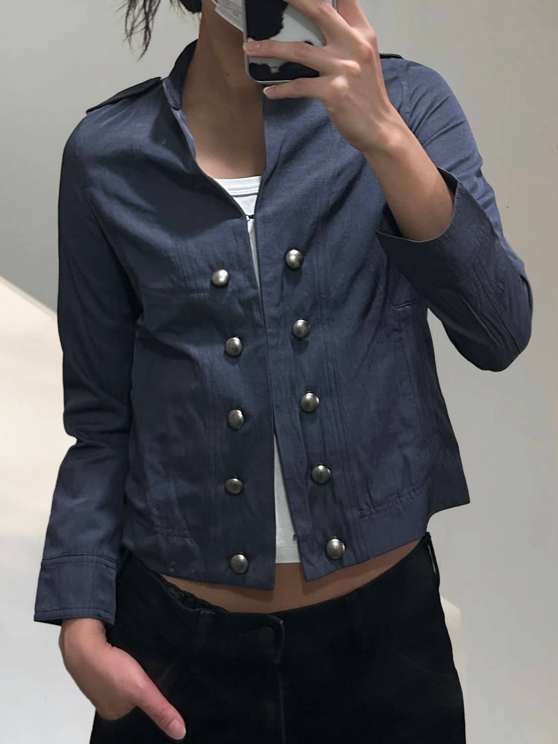 빈티지 뷰티앤유스 린넨 자켓  상품이미지6