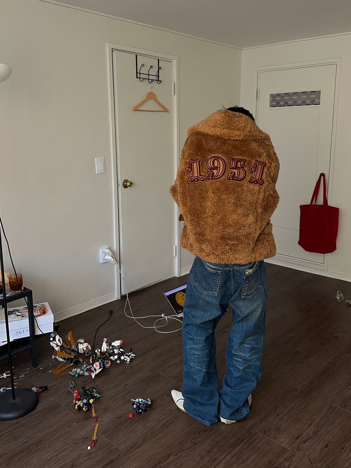 GAM 플로럴 루즈 스트레이트 진 상품이미지6