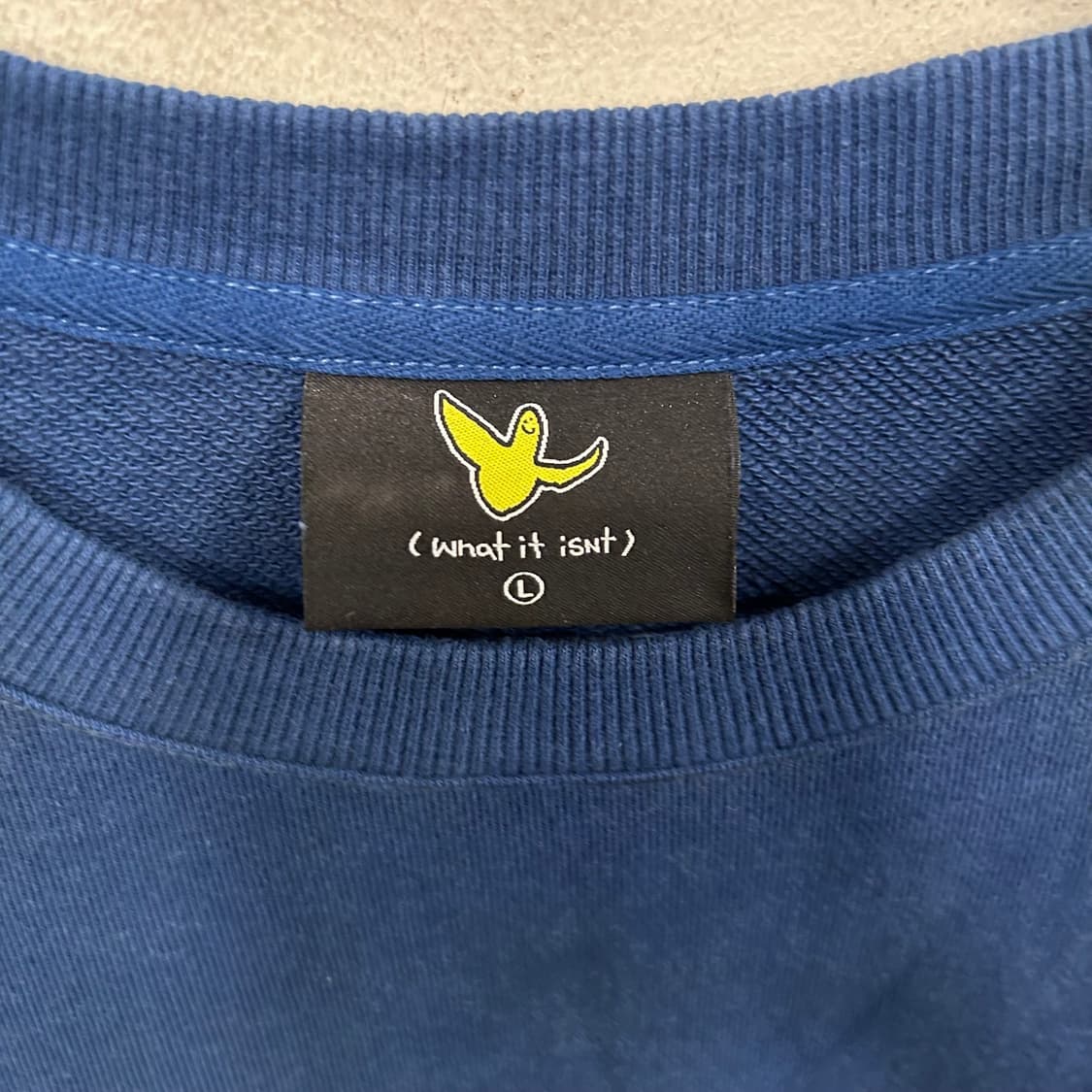 와릿이즌 스몰와펜 헤비코튼 오버핏 맨투맨 상품이미지3