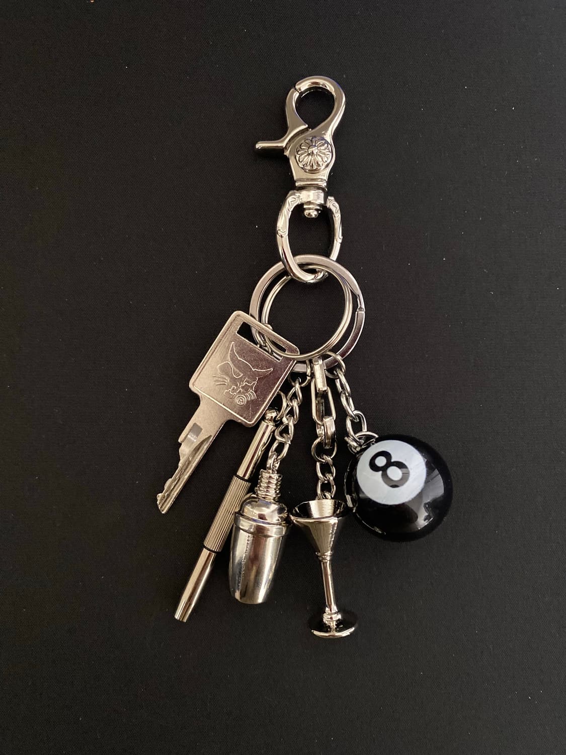 빈티지 감성 바 키링 상품이미지2