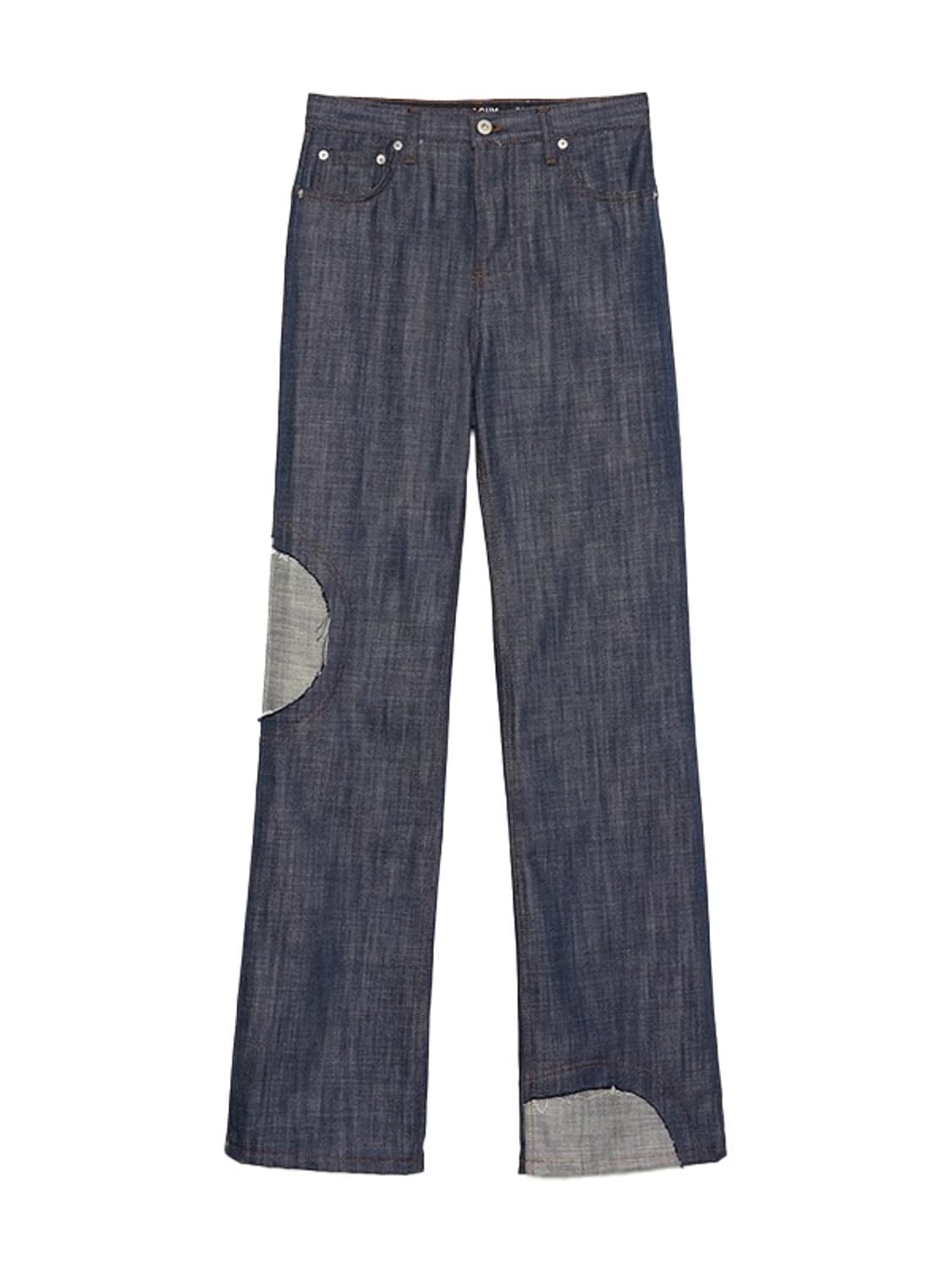 [0]에드워드 커밍 25fw 서클 윈도우 V13 데님 팬츠 상품이미지5