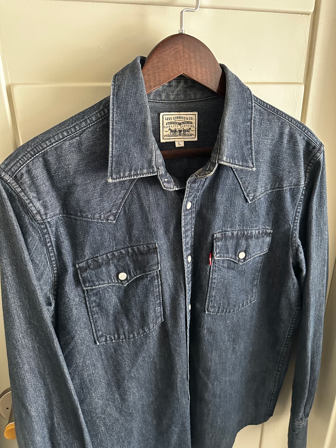 Levi’s 데님 웨스턴 셔츠 상품이미지2