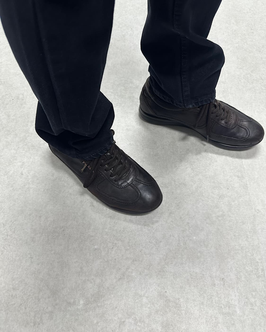 Prada brown learher 상품이미지10