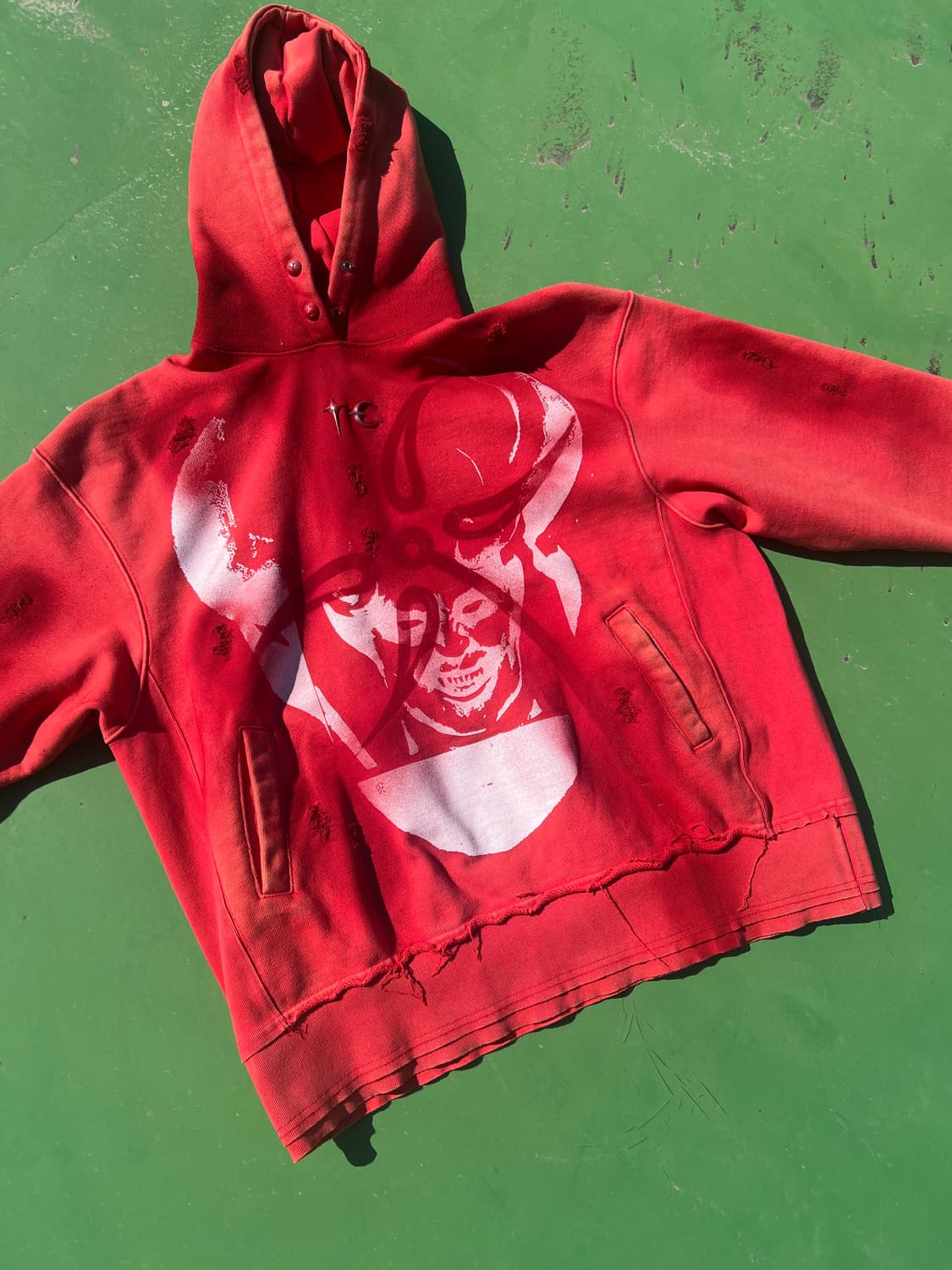 thug club 사탄후드 customized by bu;lto 상품이미지1