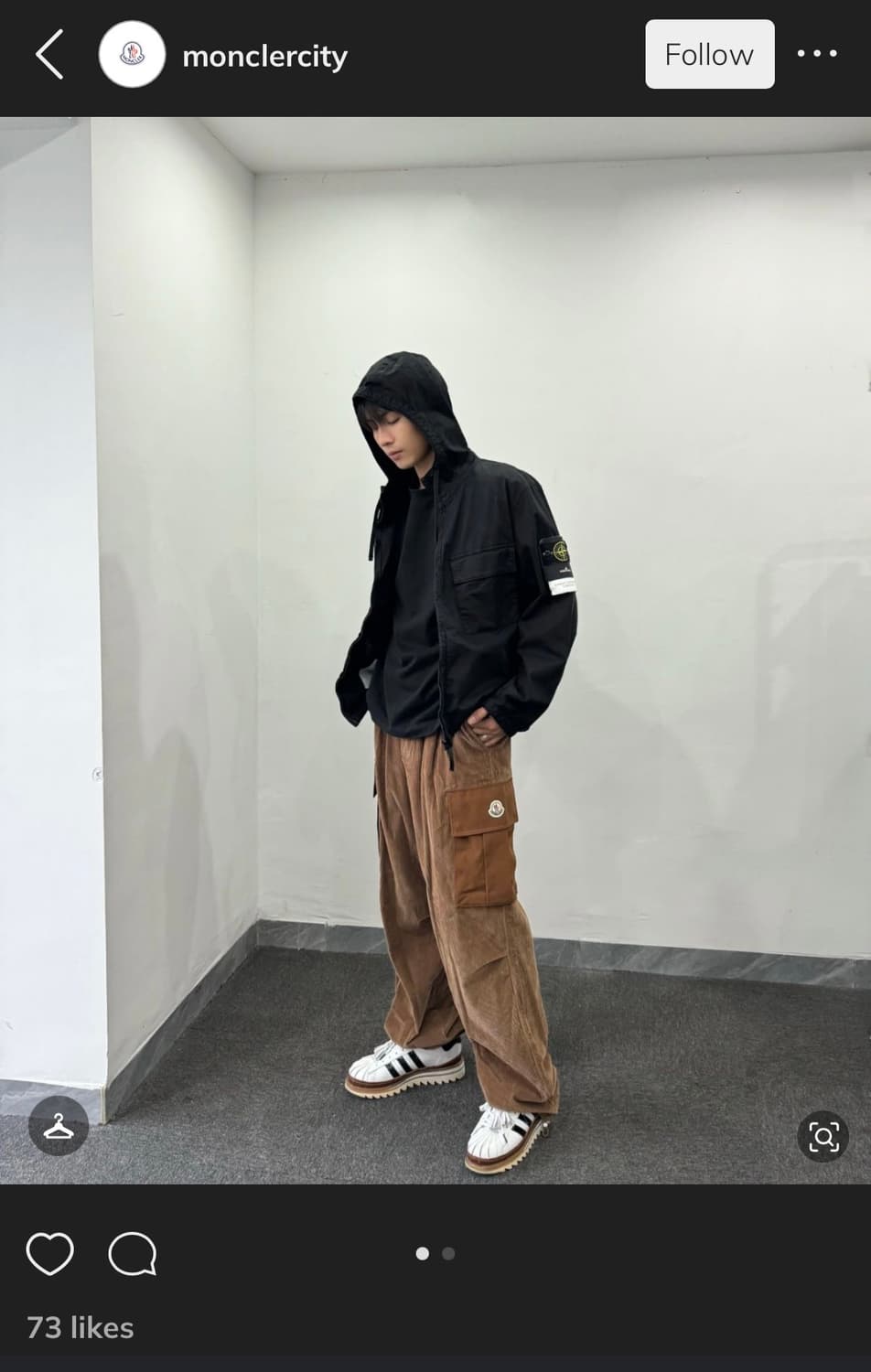 [New] 몽클레어 코듀로이 팬츠 48 상품이미지1