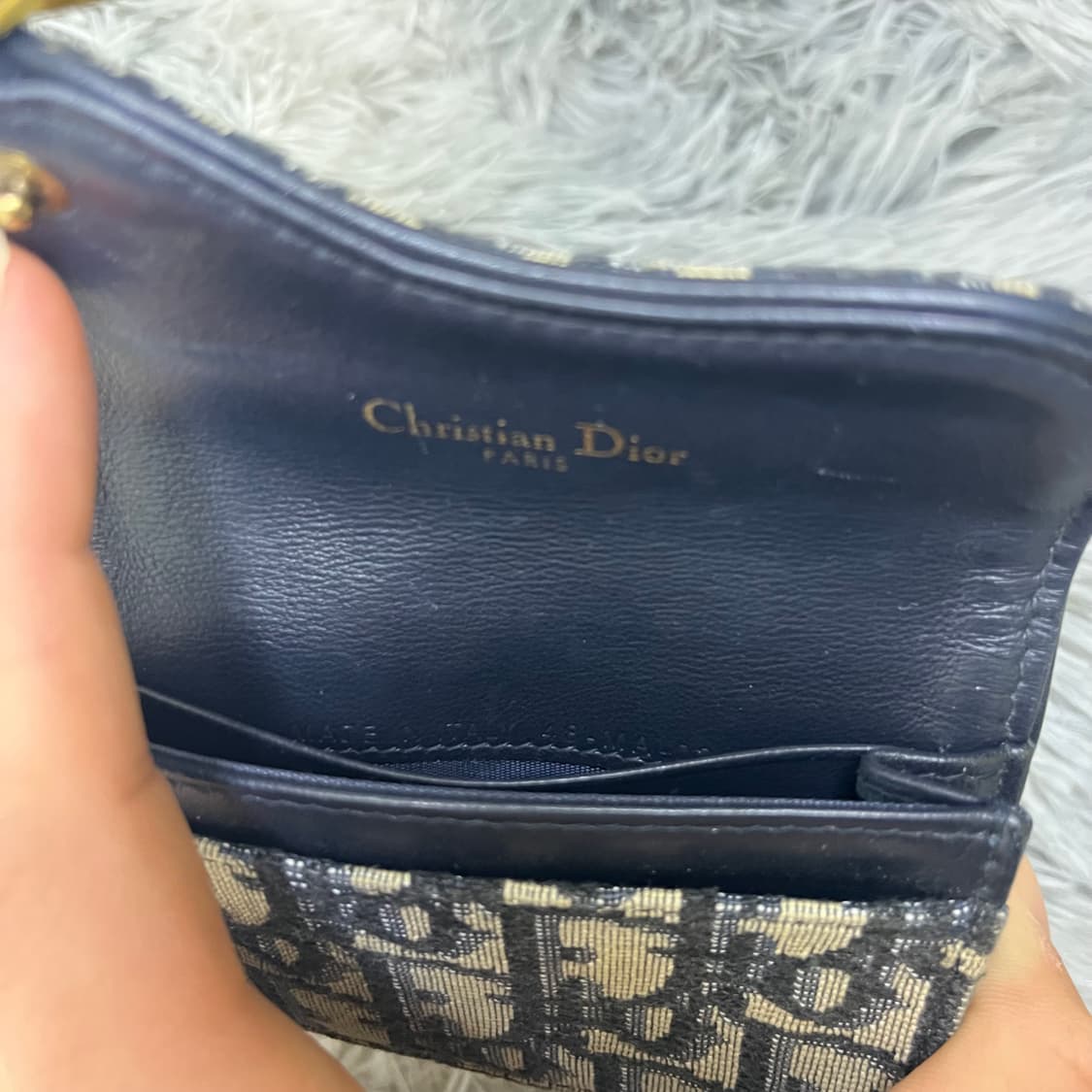 (정품) (급처) 디올 새들 오블리크 카드지갑 상품이미지4