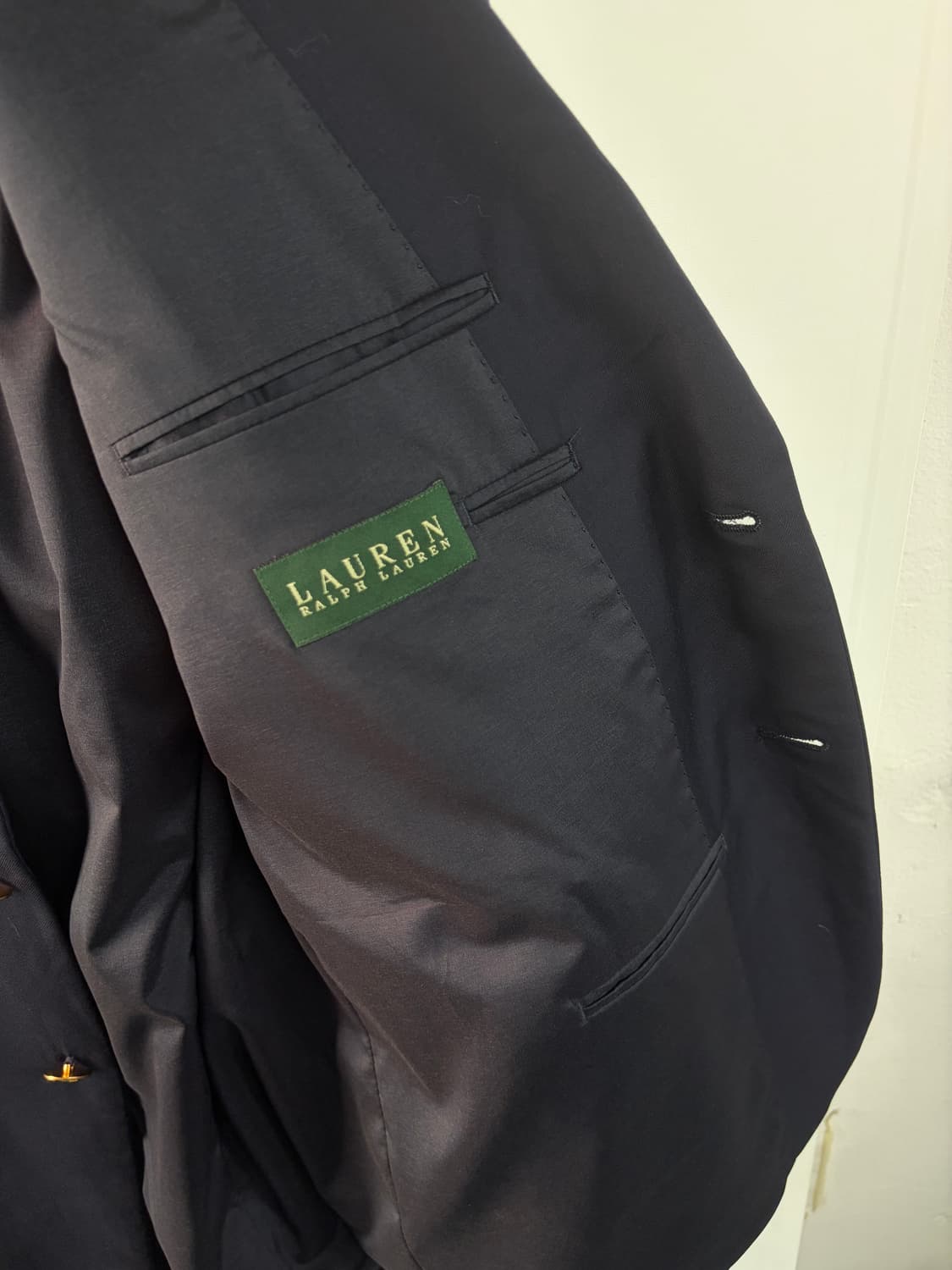 J3 랄프로렌 금장 네이비 블레이저 105 상품이미지5